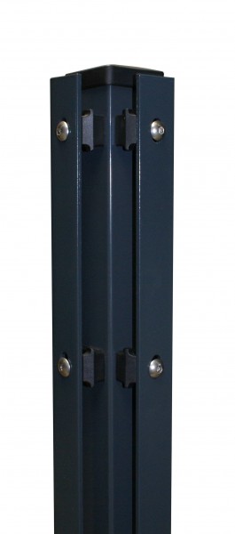 Eckpfosten mit Abdeckleiste zum Einbetonieren 200mm BB